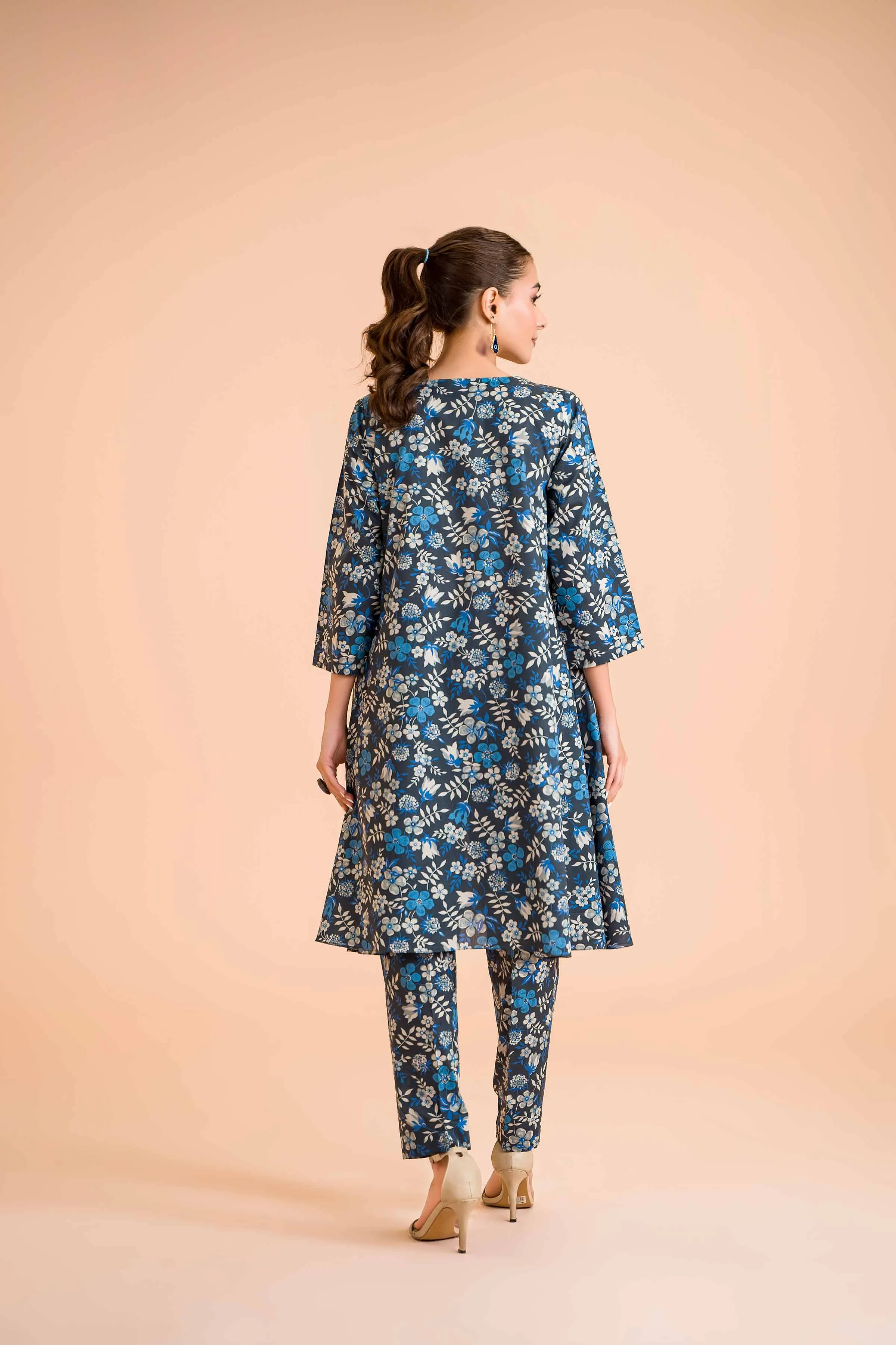 2 Piece - Printed Suit - PE24-400