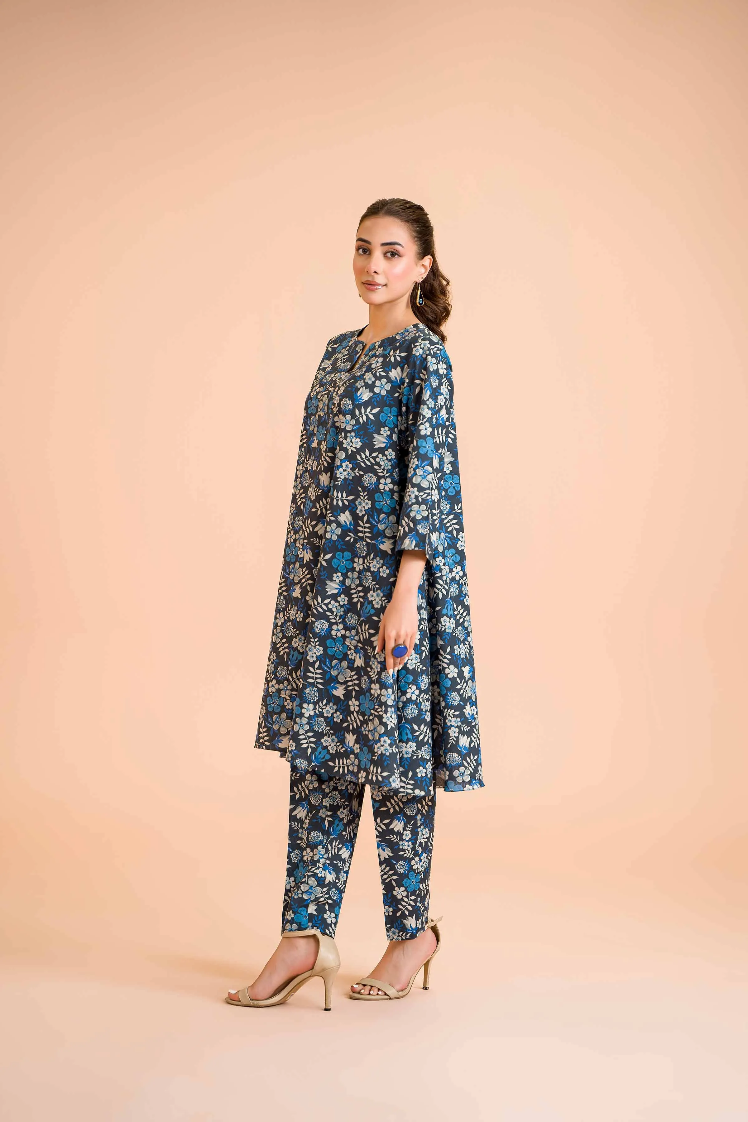 2 Piece - Printed Suit - PE24-400
