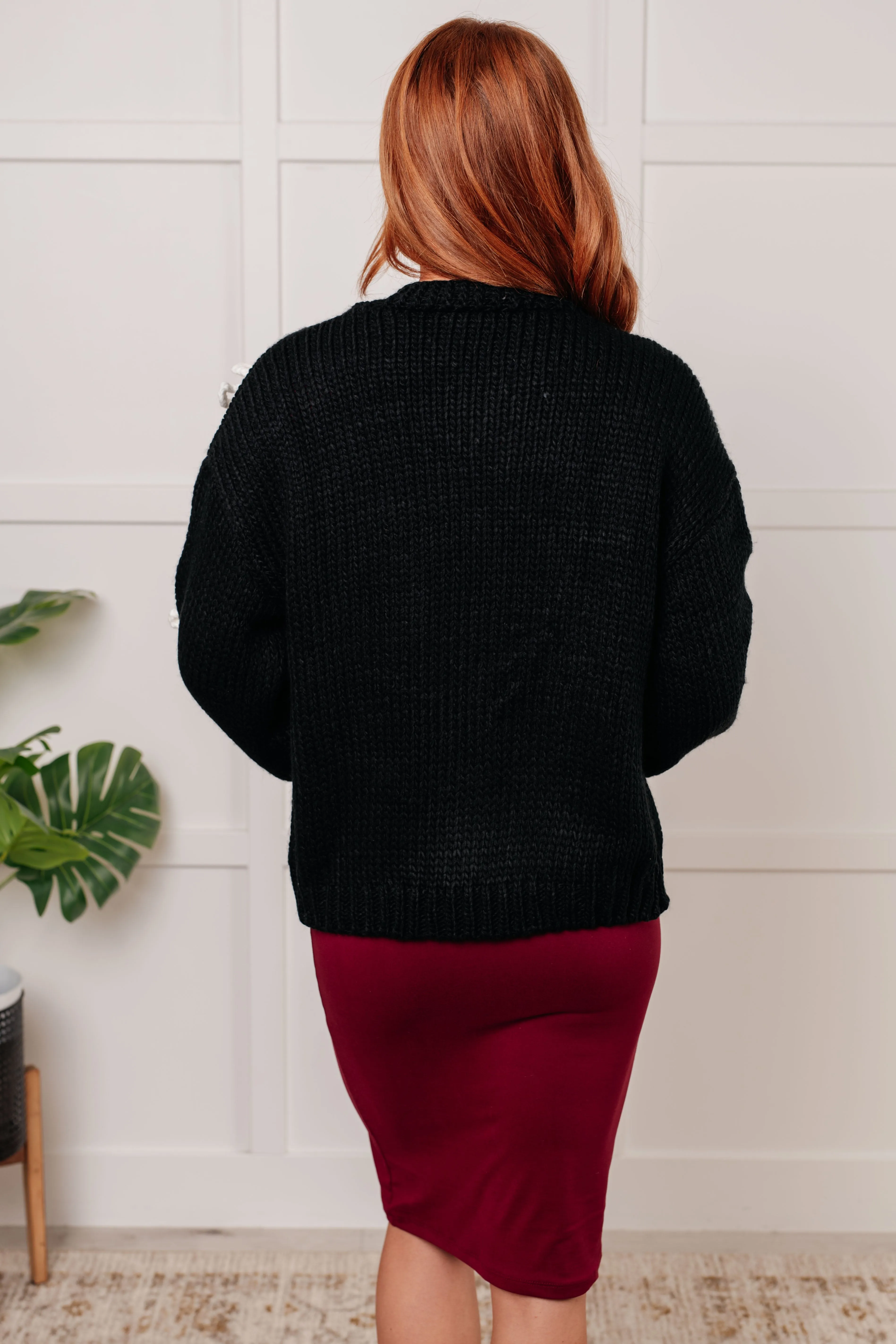 Chunky Knit Sweater Cardigan