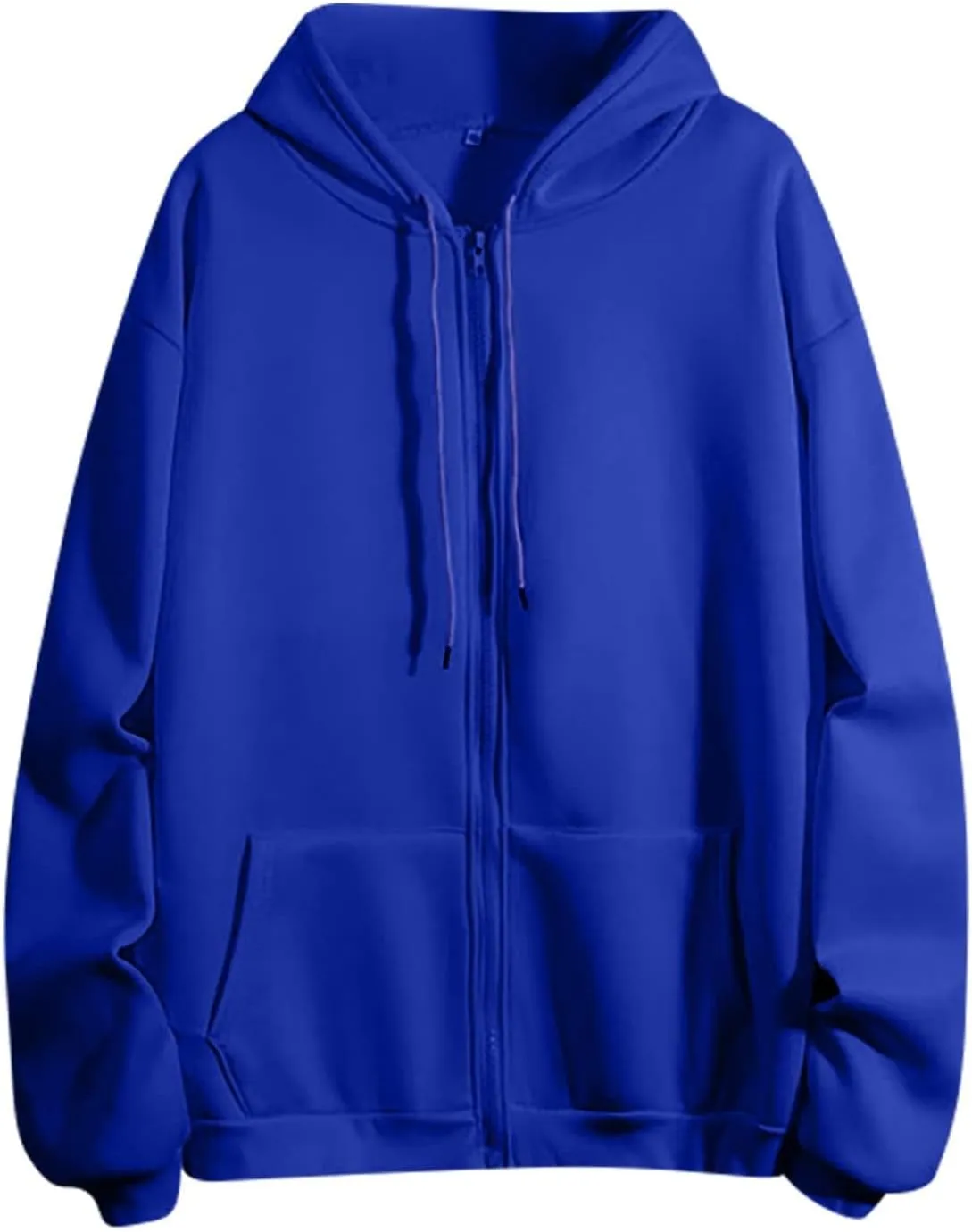 hlysgo Zip Up Hoodies for Women, Fashion Hooded Sweatshirt Jacket Casual Long Sleeve Hoodie Teen Girls Fall Jackets