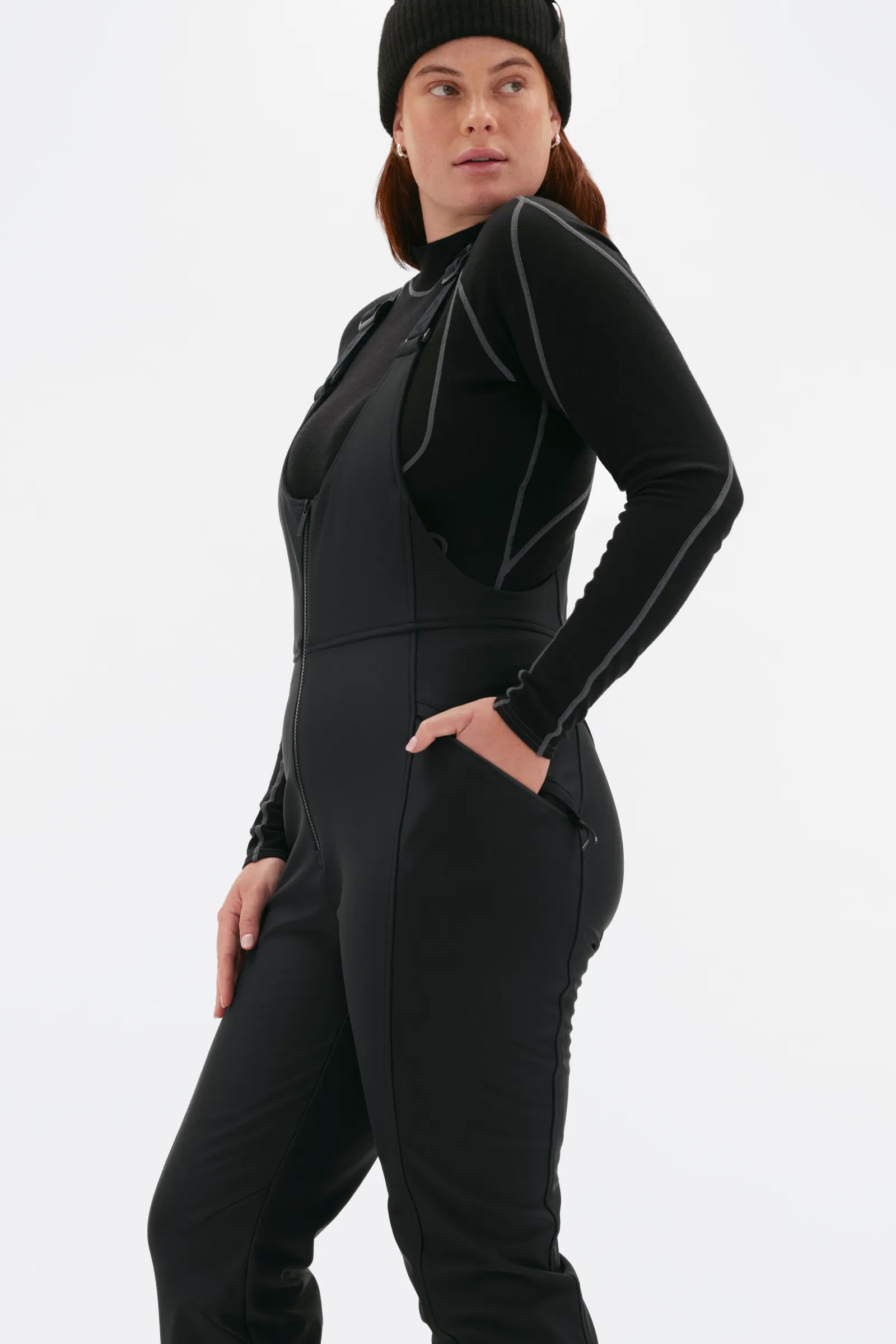 Isabel Soft Shell Bib Pant - Short