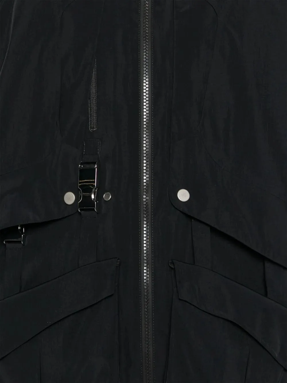 Lobe Panelled Hooded Jacket