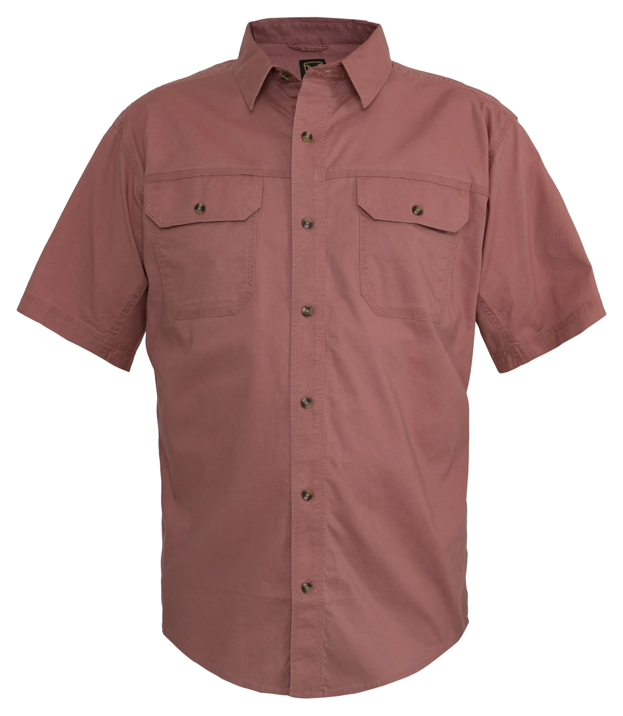 Men's Short Sleeve Weathered Work Shirt (Closeout)