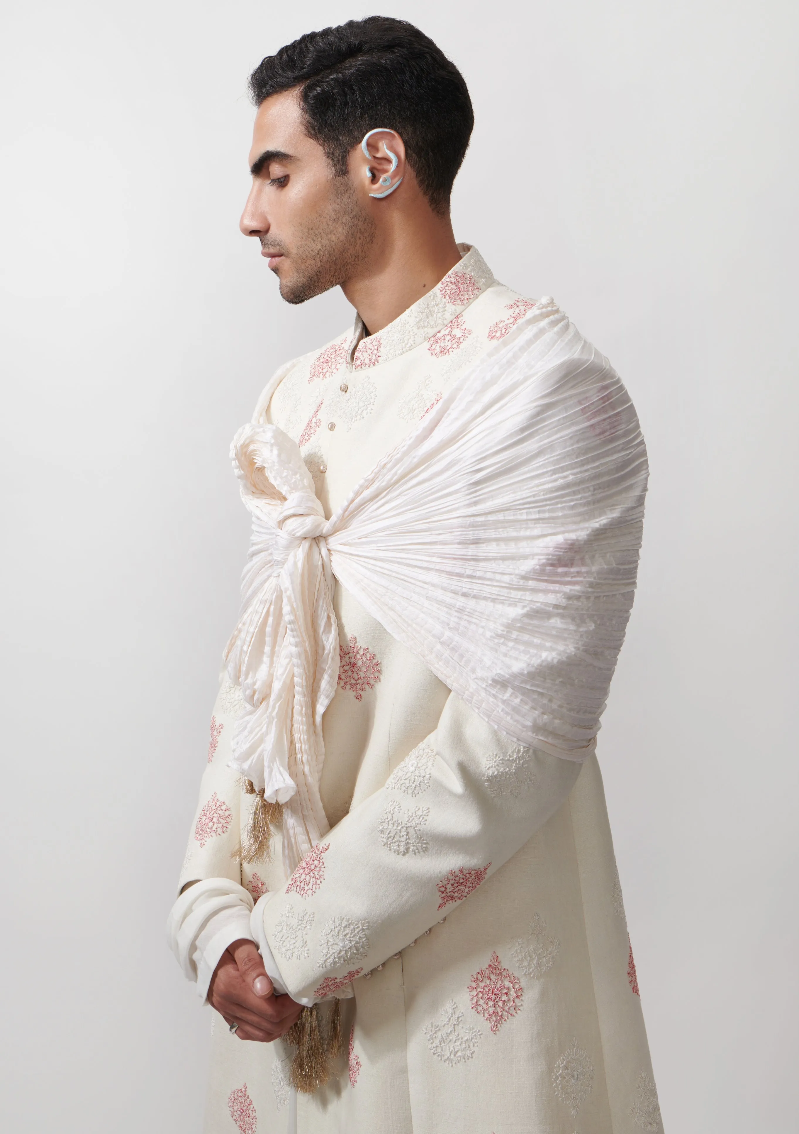 Parizaad Flared Achkan Set