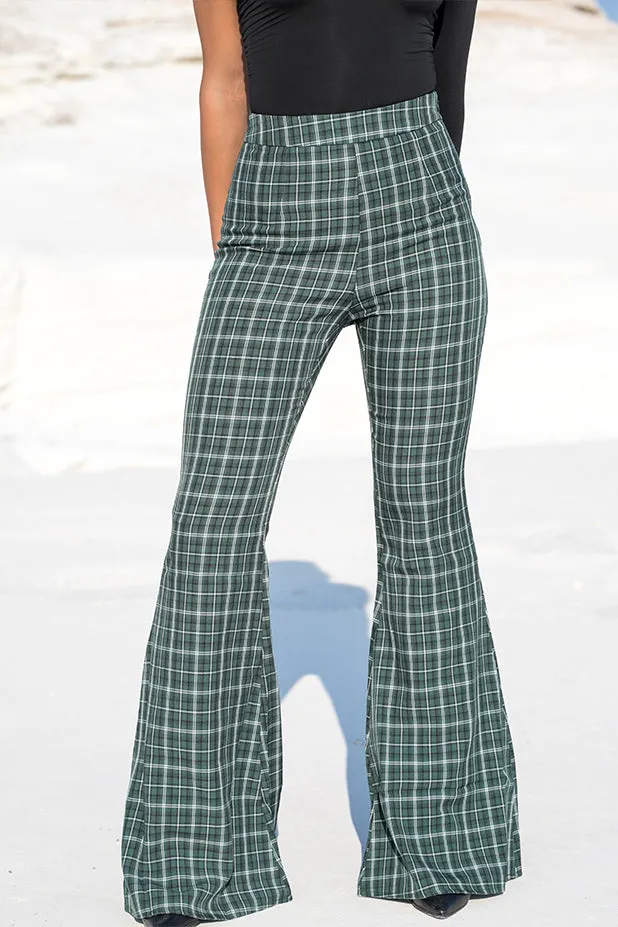 Seven Wonders  Amera Trousers Emerald Check