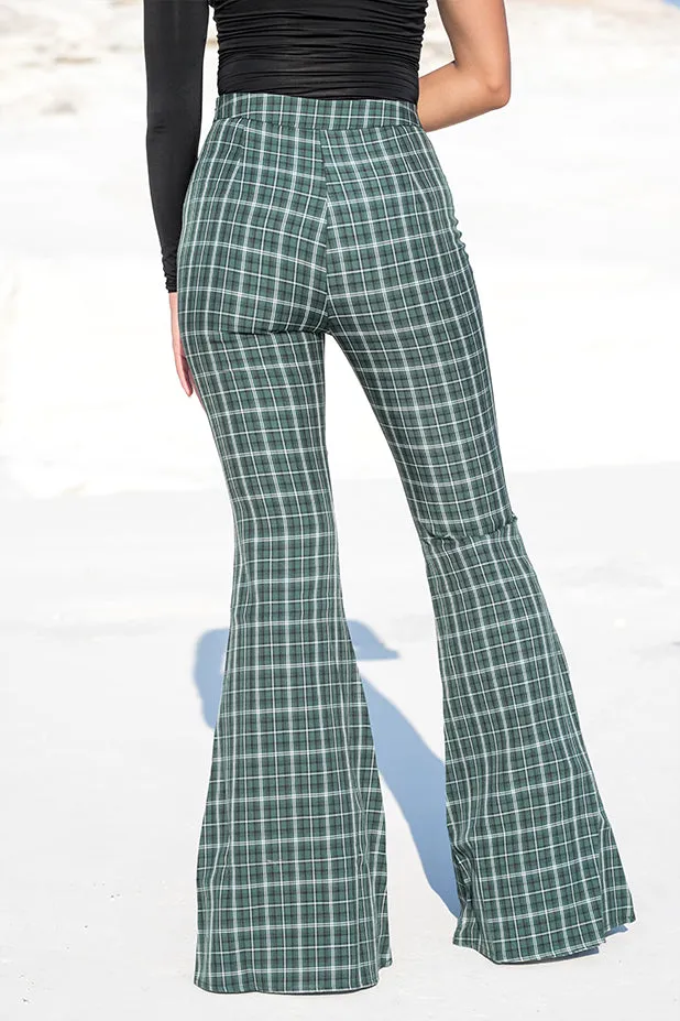 Seven Wonders  Amera Trousers Emerald Check