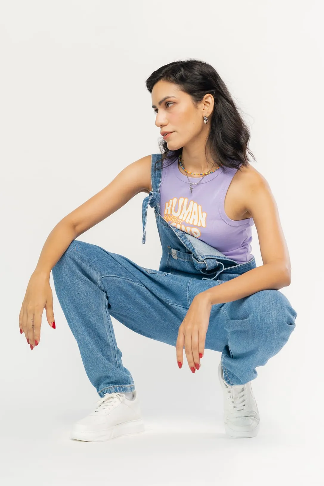 Sky Denim Dungaree