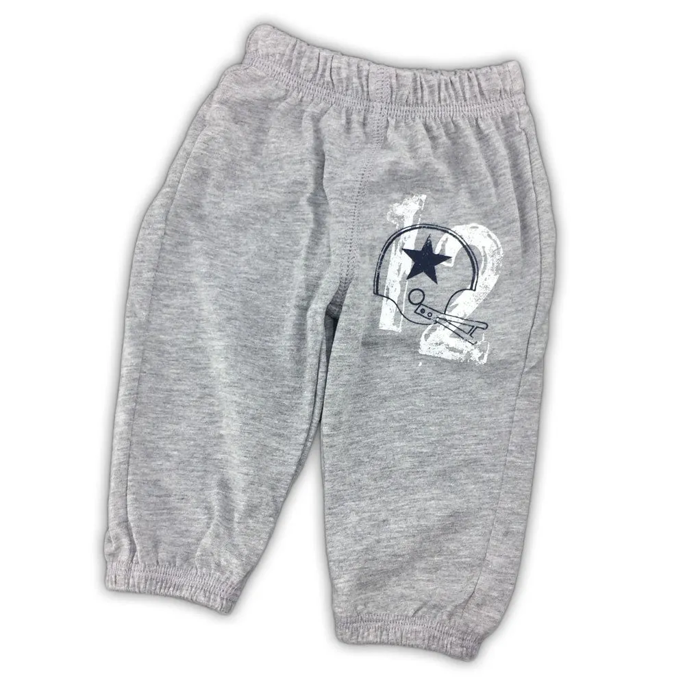 Vintage Style Cowboys Tee & Pants Set