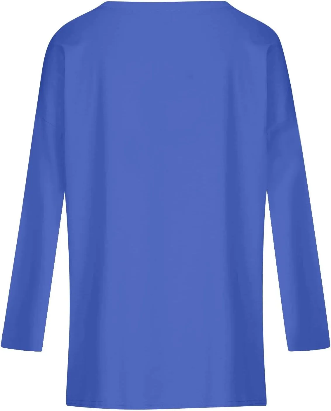 Womens Long Sleeve Tops Oversized V Neck Sweatshirts Casual Trendy Shirts Fall Winter Clothes 2024